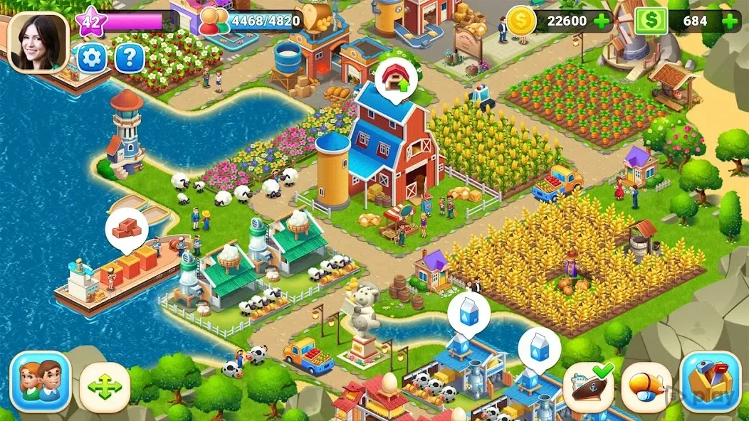 Farm City : Farming & City Building