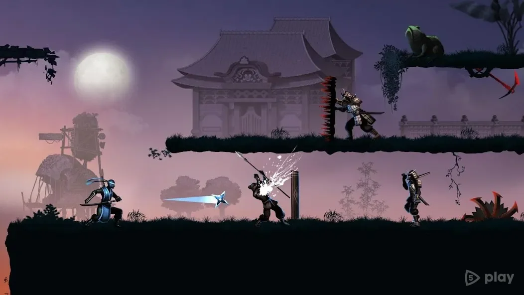 Ninja warrior: legend of shadow fighting games